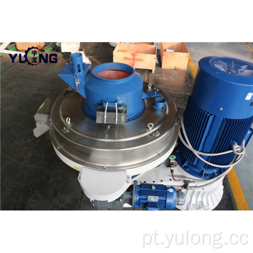 Planta da linha de produção de pellets de madeira Yulong XGJ560